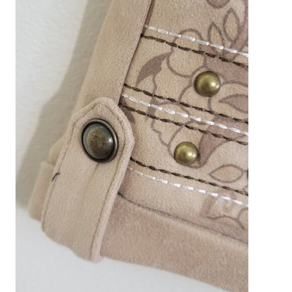 Lucky & Blessed Shorts Womens Size 6 Boho Aztec Hippie Cowgirl Shorts Boho NWT - Picture 3 of 7